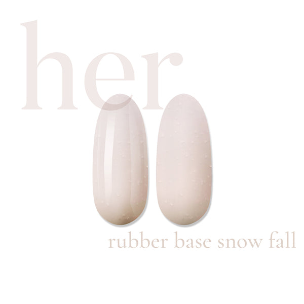 HER Rubber Base Snow Fall