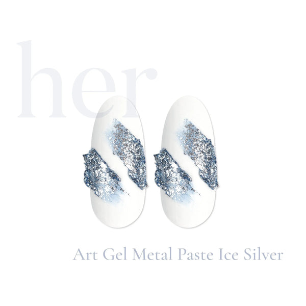 HER Art Gel Metal Paste - Ice Silver HER 