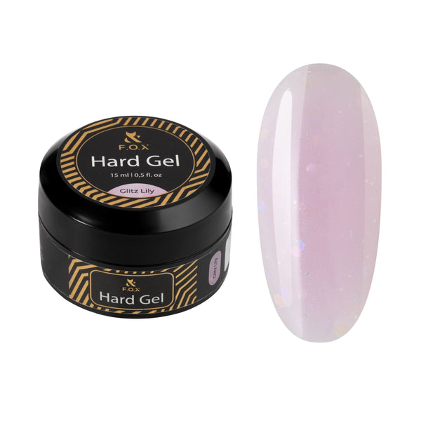 FOX Hard Gel Glitz Lily 15 ml FOX 