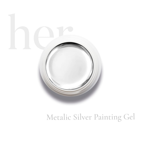 HER Metalic Silver Painting Gel