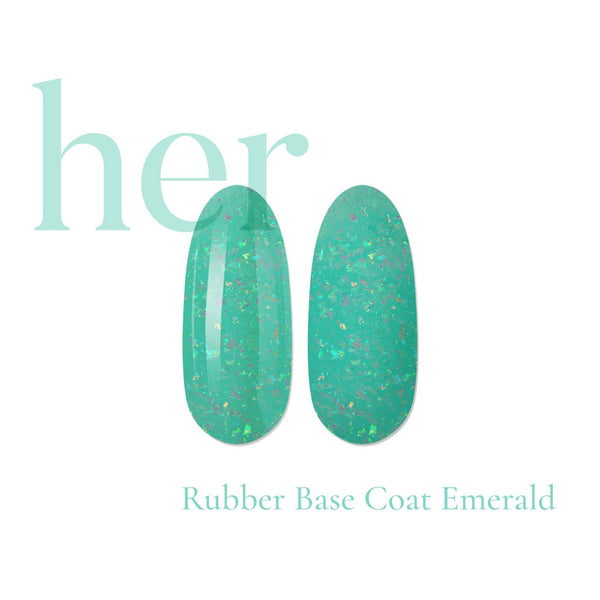 HER Rubber Base Coat Emerald