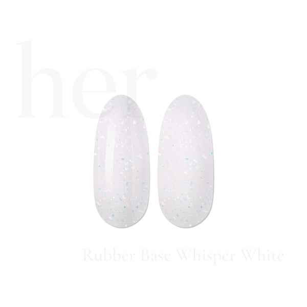 HER Rubber Base Coat Whisper White