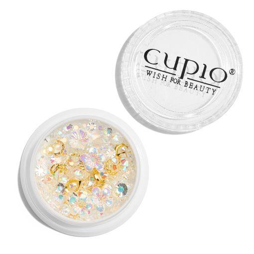 Cupio Cristale Unghii Mix Box Shell Crystals - Geolenn
