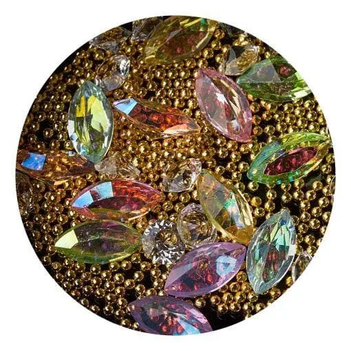 Cupio Decor Unghii Mix Caviar si Cristale #1 Cupio 