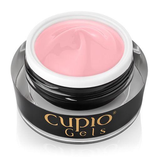 Cupio Gel pentru Tehnica Fara Pilire - Make-Up Fiber Milky Pink 50 ml - Geolenn