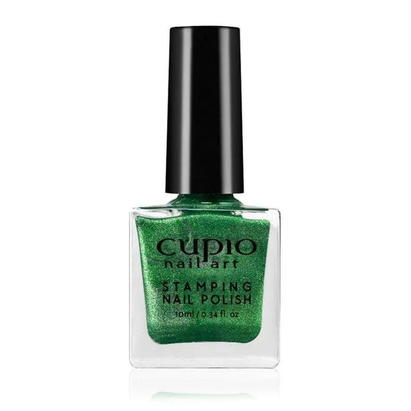 Cupio Oja Pentru Stampila Glitter Green 10 ml Cupio 