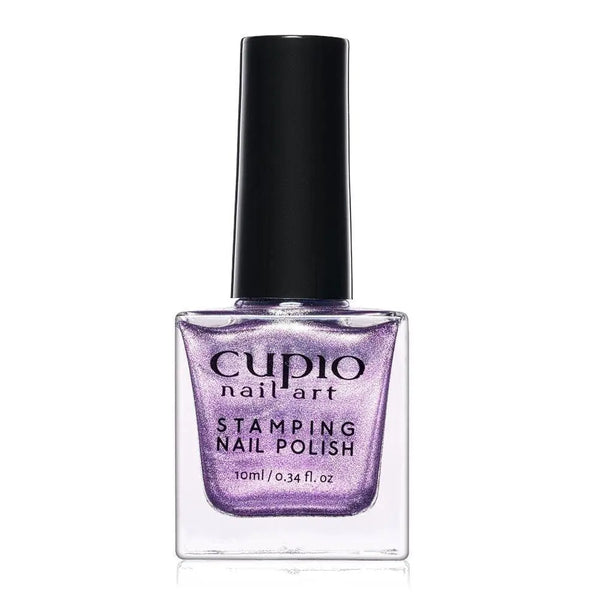 Cupio Oja Pentru Stampila Glitter Purple 10 ml Cupio 