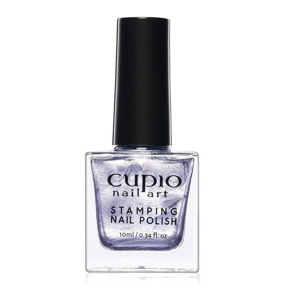 Cupio Oja Pentru Stampila Metallic Gray 10 ml Cupio 