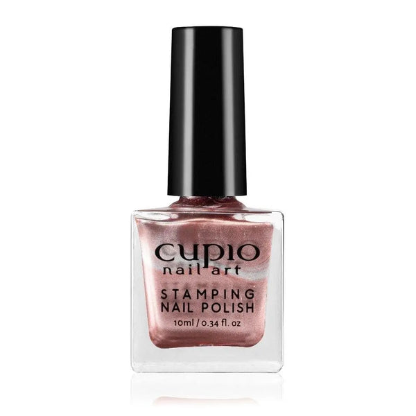Cupio Oja Pentru Stampila Metallic Rose Gold 10 ml Cupio 