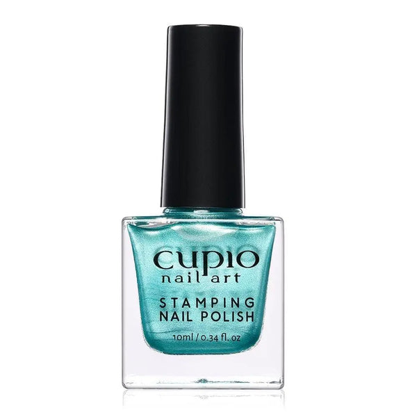 Cupio Oja Pentru Stampila Metallic Turquioise 10 ml Cupio 