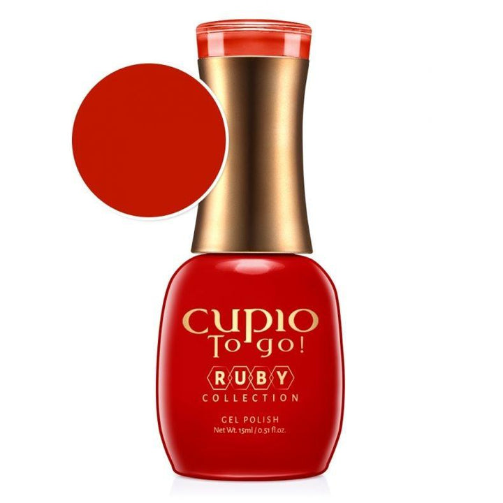 Cupio Oja Semipermanenta Ruby Collection Chilli Red