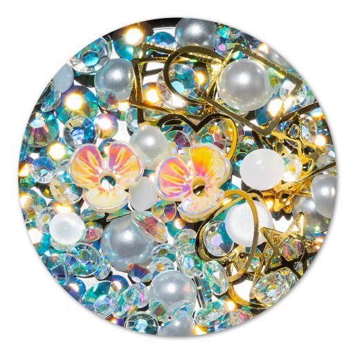Cupio Ornament Cristale, Perlute si Floare #8 - Geolenn
