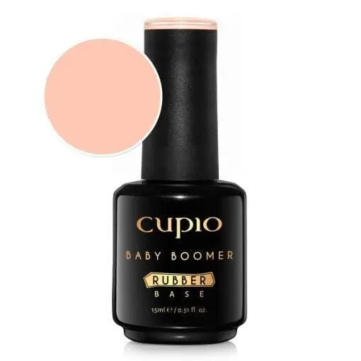 Cupio Rubber Base Baby Boomer - Peach 15 ml Cupio 