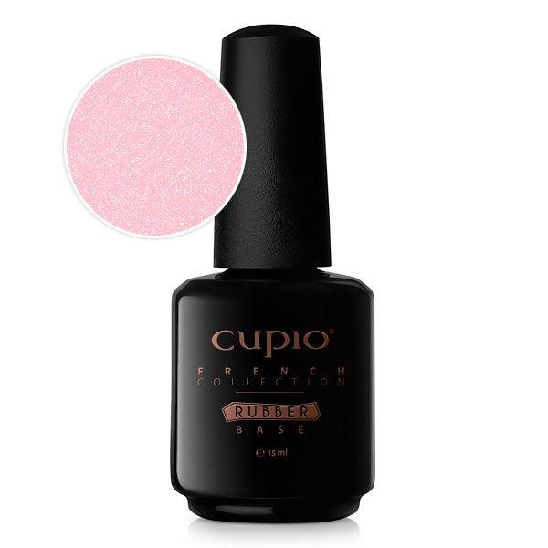 Cupio Rubber Base French Collection - Blush Shimmer White 15