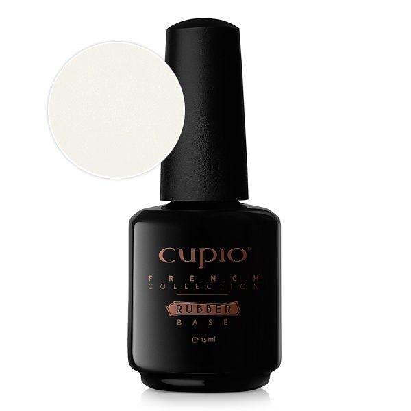 Cupio Rubber Base French Collection - Milky White Shimmer 