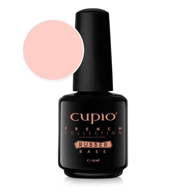 Cupio Rubber Base French Collection - Peach Latte 15 ml