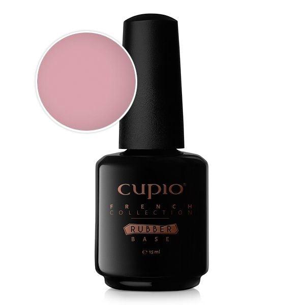 Cupio Rubber Base French Collection - Rose 15 ml
