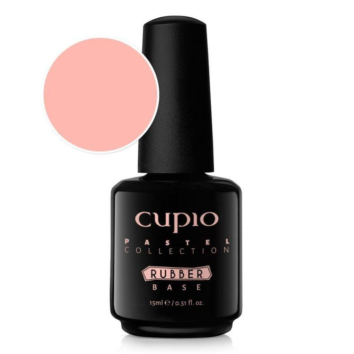 Cupio Rubber Base Pastel Collection - Peach 15 ml
