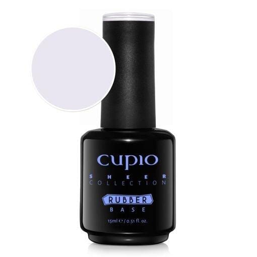 Cupio Rubber Base Sheer Collection - Milk Glaze 15ml Cupio 