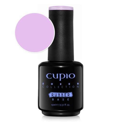 Cupio Rubber Base Sheer Collection - Rosy Dew 15ml Cupio 