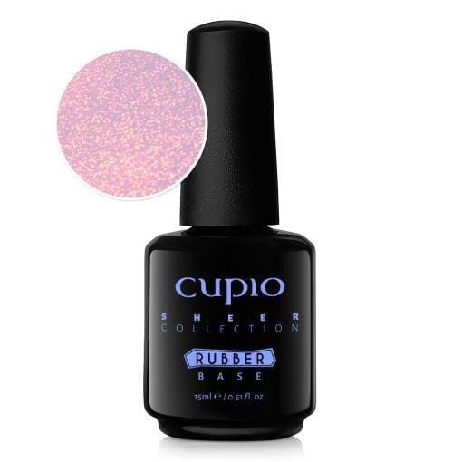 Cupio Rubber Base Sheer Collection - Silk Magnolia 15ml