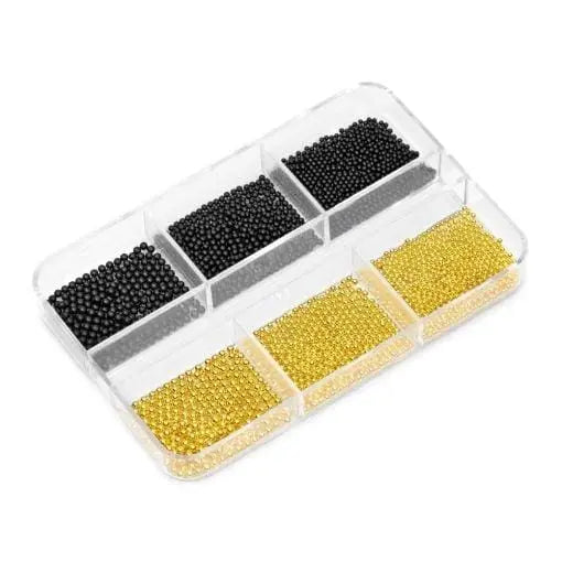 Cupio Set Caviar Unghii Black&Gold Cupio 