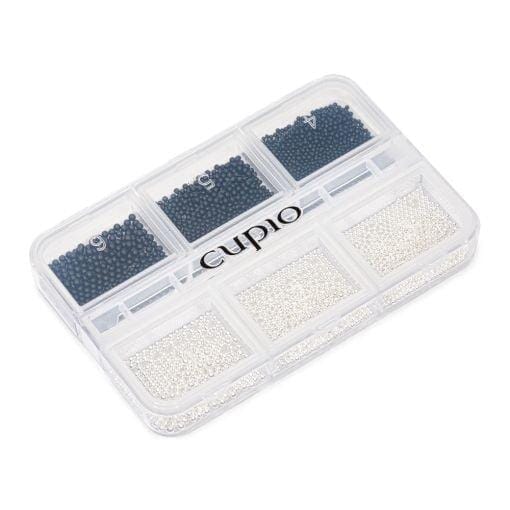 Cupio Set Caviar Unghii Black&Silver Cupio 