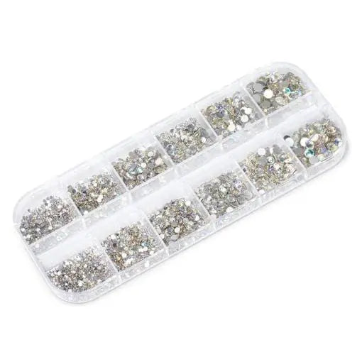 Cupio Set Cristale Unghii Splendor Silver Cupio 