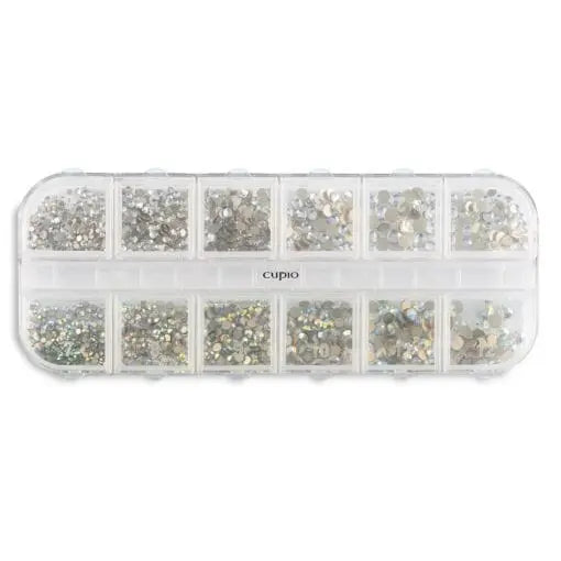 Cupio Cutiuta cu Ornamente Unghii Clear as Crystal Cupio 