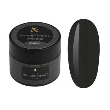 FOX Gel de Pictura Vitraliu Black 10 ml FOX 