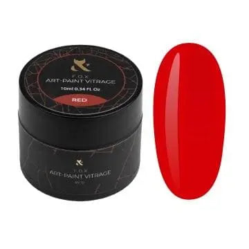 FOX Gel de Pictura Vitraliu Red 10 ml FOX 