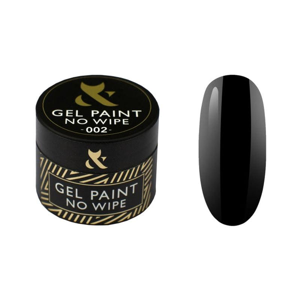 FOX Gel Paint No Wipe Black 002 5ml