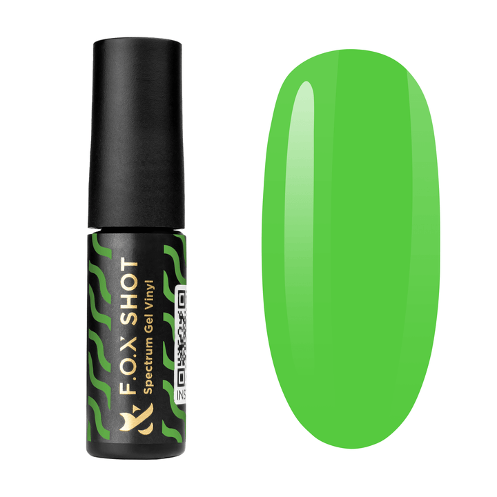 FOX Shot Gel Polish Spectrum Vinyl 138 Lavish Lime 5 ml - Geolenn