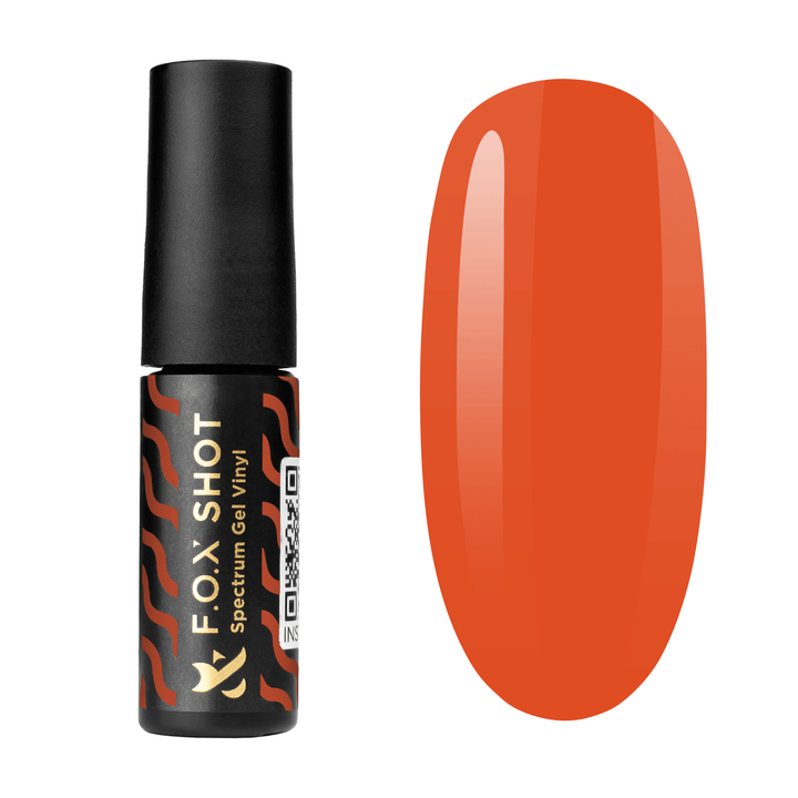 FOX Shot Gel Polish Spectrum Vinyl 139 Mandarin 5 ml - Geolenn