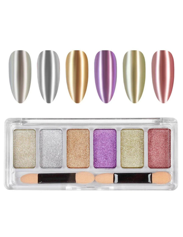 Gelaxyo Pigment Solid Mirror Set 6 Culori PSM6-01 - Geolenn