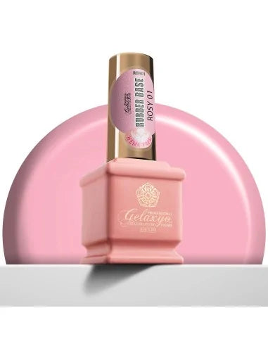 Gelaxyo Rubber Base Rosy 01 Hema Free 15ml