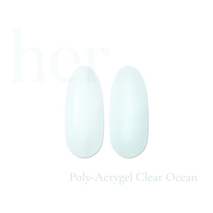 HER Poly-Acrygel Clear Ocean 30g - Geolenn