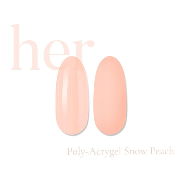 HER Poly-Acrygel Snow Peach 30g