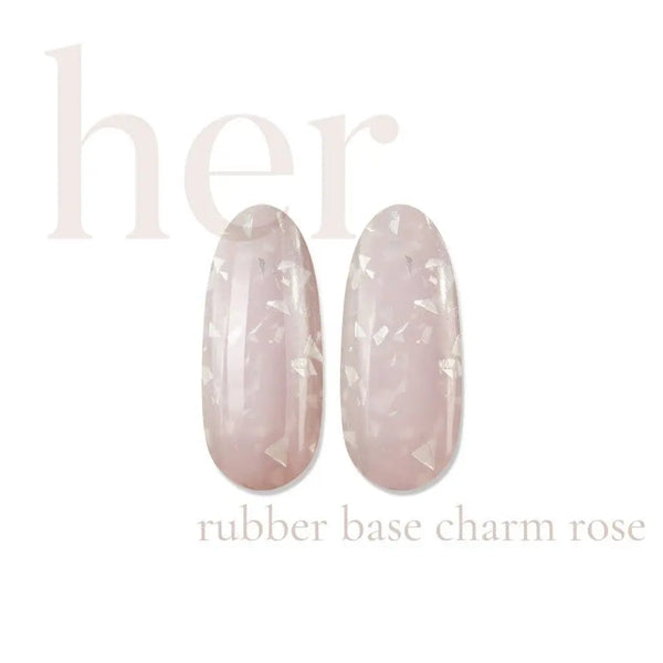 HER Rubber Base Charm Rose HER 