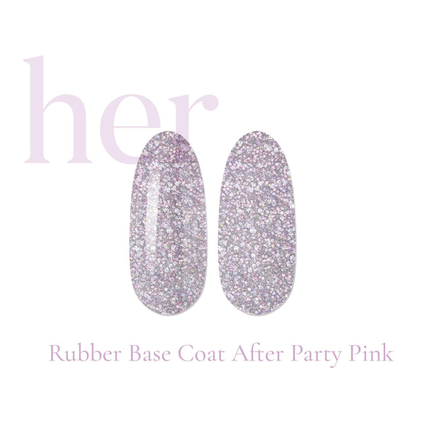HER Rubber Base Coat After Party Pink - Geolenn