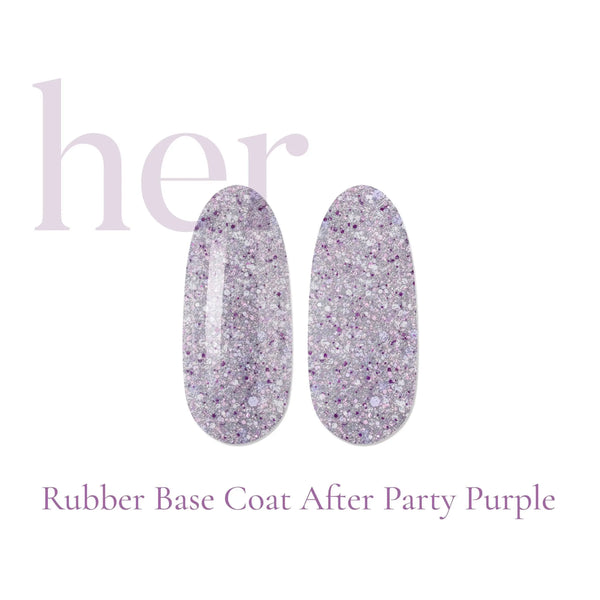 HER Rubber Base Coat After Party Purple HER 