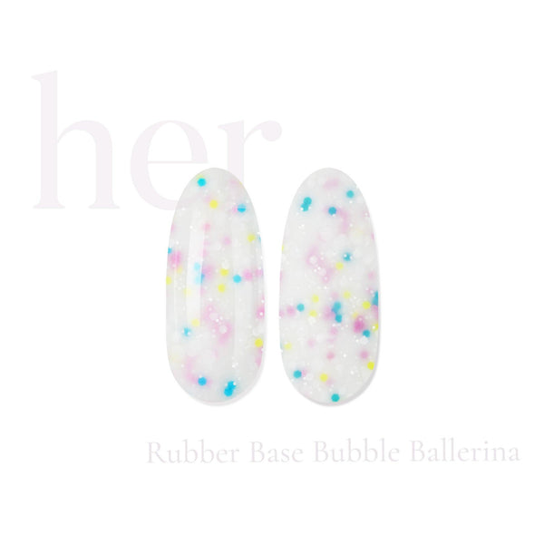 HER Rubber Base Coat Bubble Ballerina - Geolenn
