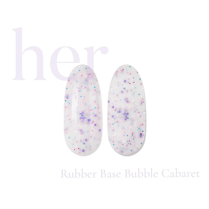 HER Rubber Base Coat Bubble Cabaret - Geolenn