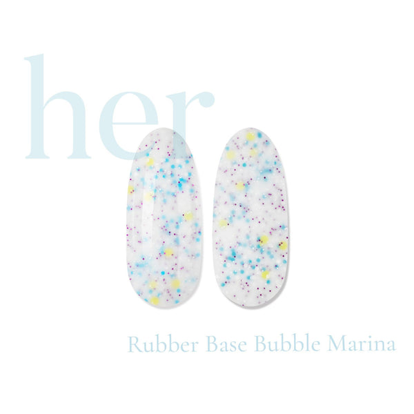 HER Rubber Base Coat Bubble Marina - Geolenn