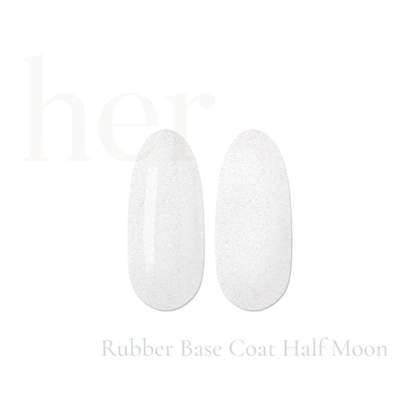 HER Rubber Base Coat Half Moon - Geolenn