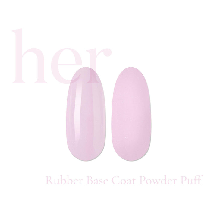 HER Rubber Base Coat Powder Puff - Geolenn