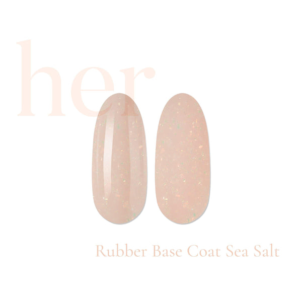HER Rubber Base Coat Sea Salt - Geolenn