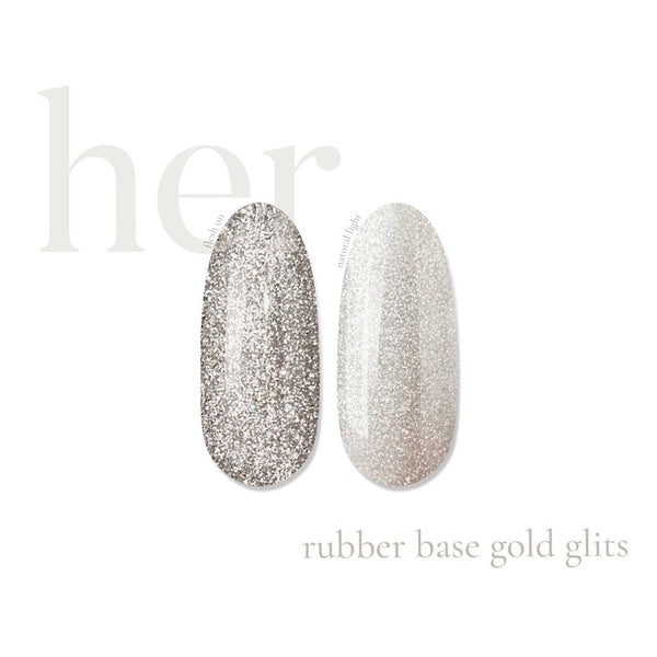 HER Rubber Base Gold Glits
