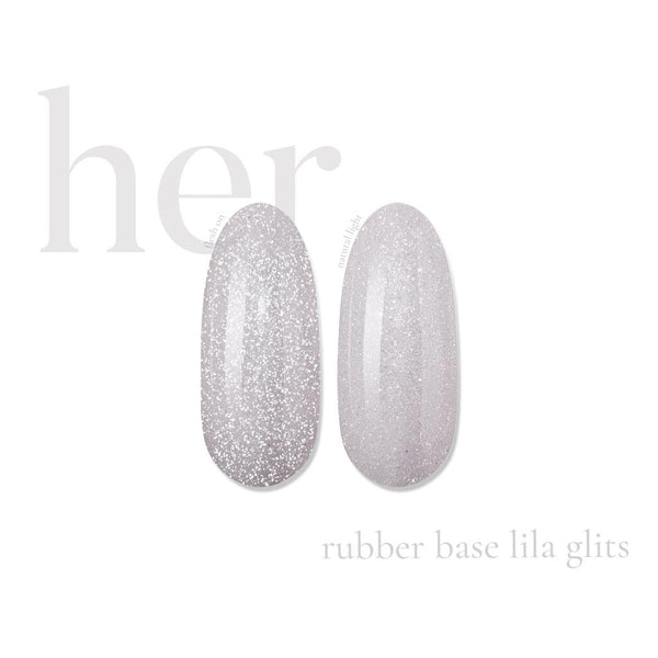 HER Rubber Base Lila Glits