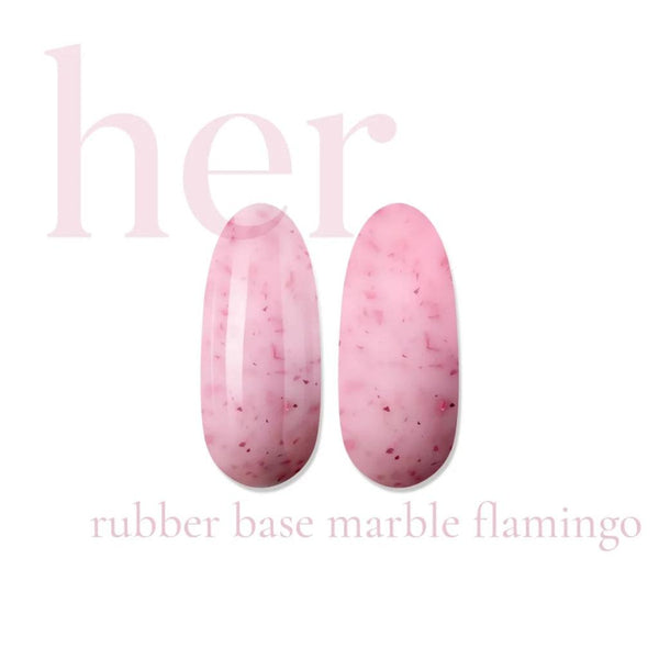 HER Rubber Base Marble Flamingo